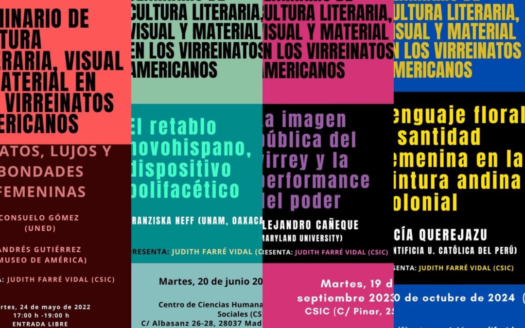 El seminario Indiferente Virreinal en Digital.csic