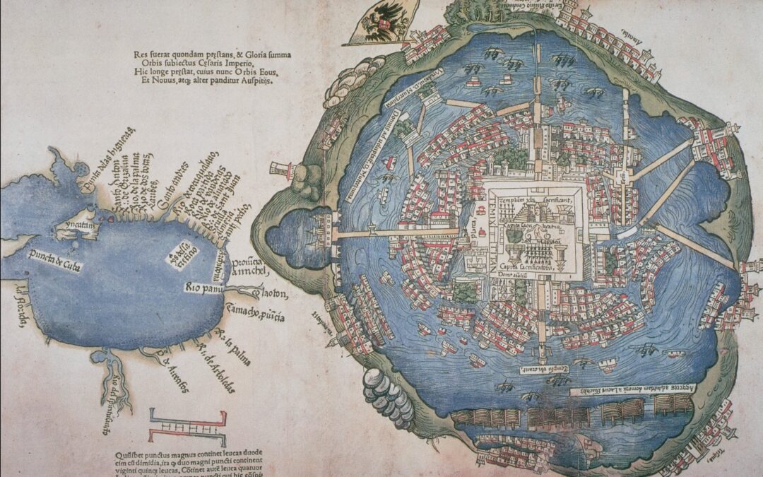 El Mapa de Cortés de Tenochtitlán (1524) en la Newberry